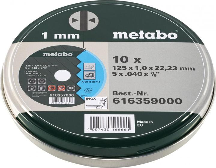 Metabo Disques de coupe