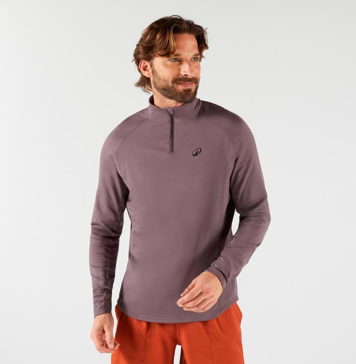 Produktbild Artengo Men's Half-Zip Long-Sleeved Thermal Tennis Sweatshirt - Brown (XL)