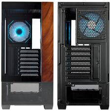 Image du produit Cooler Master CoolerMaster Geh Elite 690 Wood Black (ATX, ITX, mATX)