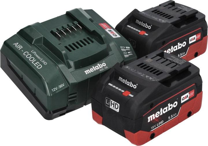 Immagine prodotto Metabo SSW 18 LT 300 BL Avvitatore a impulsi a batteria 18 V 300 Nm Brushless + 2x batteria 5,5 Ah + (Batteria ricaricabile)