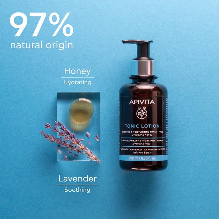 Actual product image Apivita Tonic Lotion Soothing and Moisturising Toner (Face toner, 200 ml)
