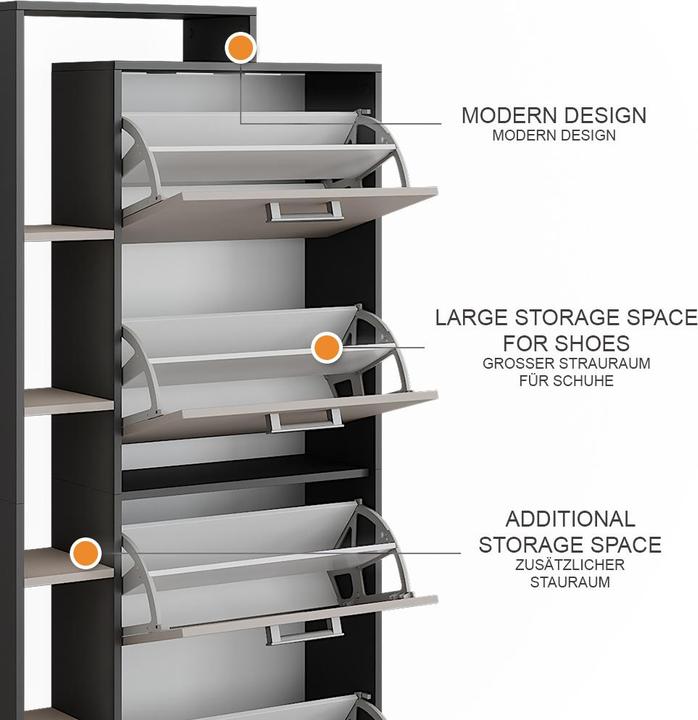 Produktbild Vicco Orlando (80 x 24.20 x 166.10 cm)