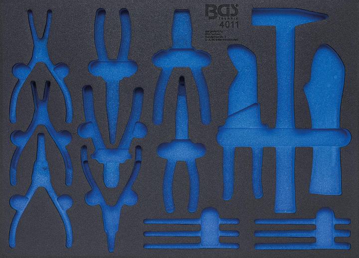 Actual product image BGS Tool Tray 3/3 empty for 4011