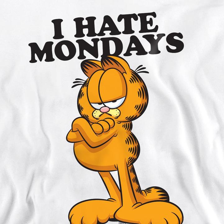 Immagine prodotto Garfield I Hate Mondays Felpa Adulto Unisex (M)