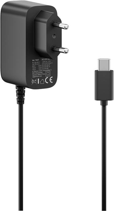 Produktbild Goobay Netzteil für Raspberry Pi 5, 27 W, GaN, schwarz