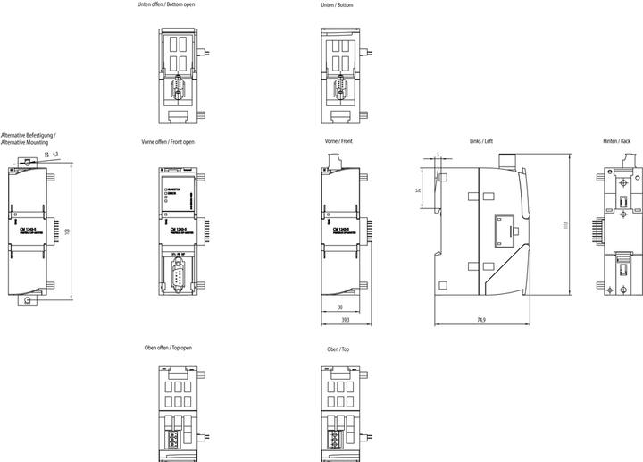 Produktbild Siemens KOMMUNIKATIONSMODUL, S7-1200, CM 1243-5
