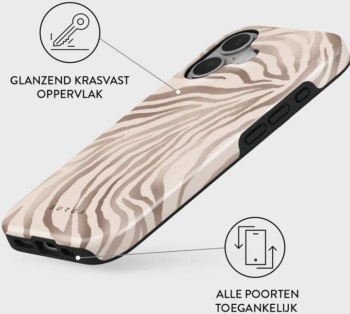Actual product image Burga Tough Case Apple iPhone 16 - Lustre (Apple iPhone 16)