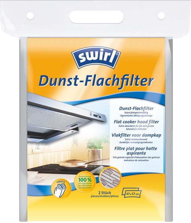 Actual product image Swirl Vapour flat filter