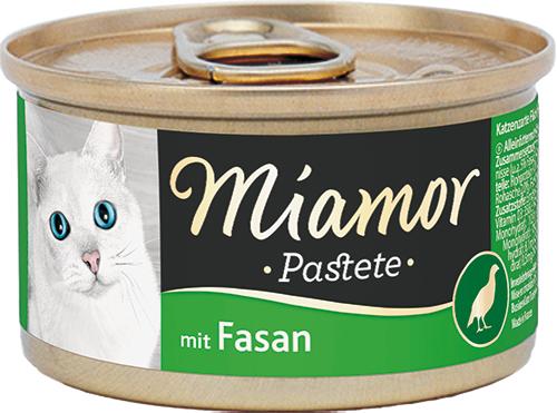 Produktbild Miamor Katzenfutter nass Pastete Fasan 1 Pack 12x85 g (Adult, 1 Stk., 85 g)