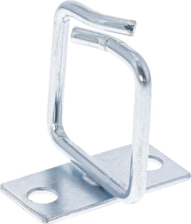 Actual product image InLine ® Cable bracket, metal, galvanized, 40x40mm