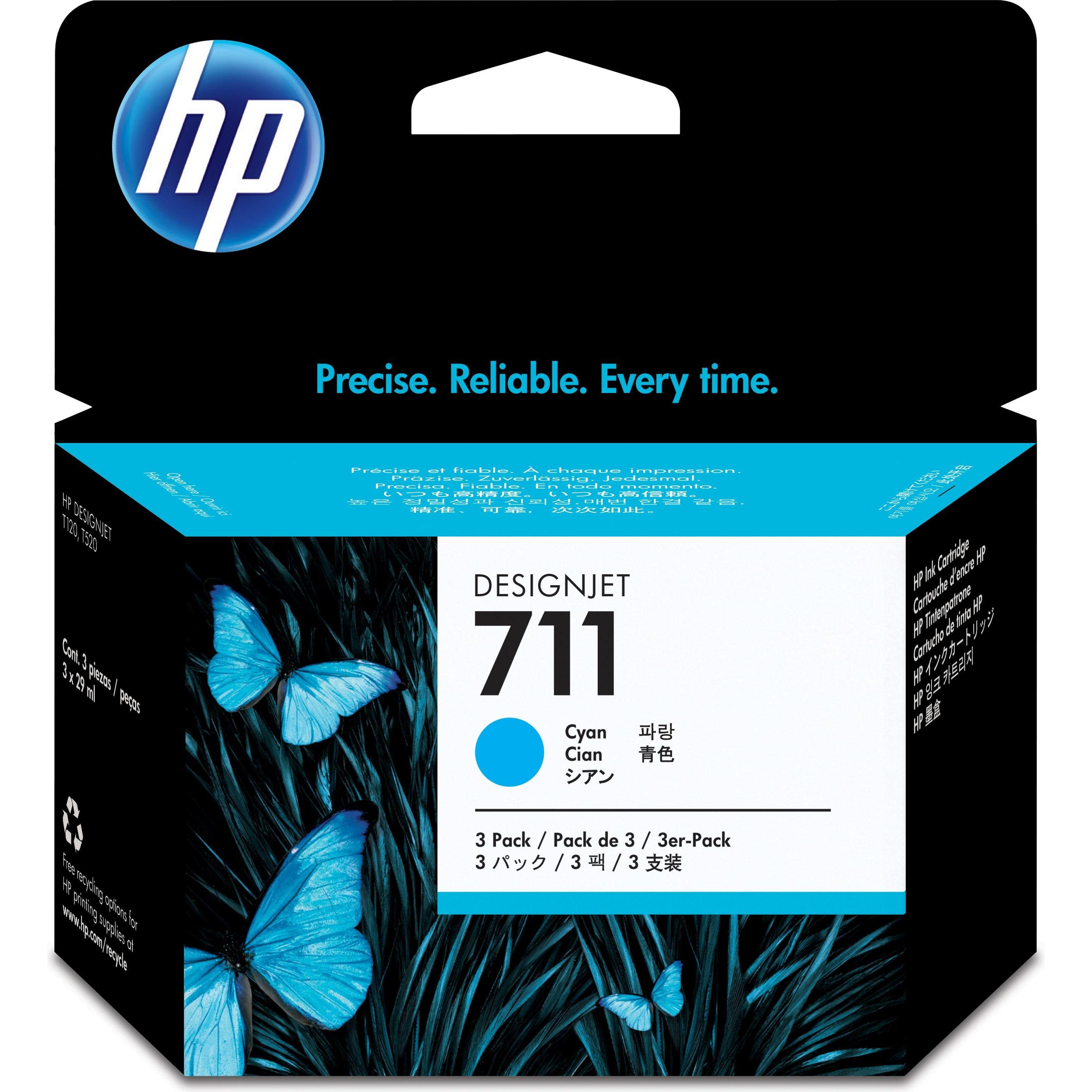 HP, Druckerpatrone, 711 (C)