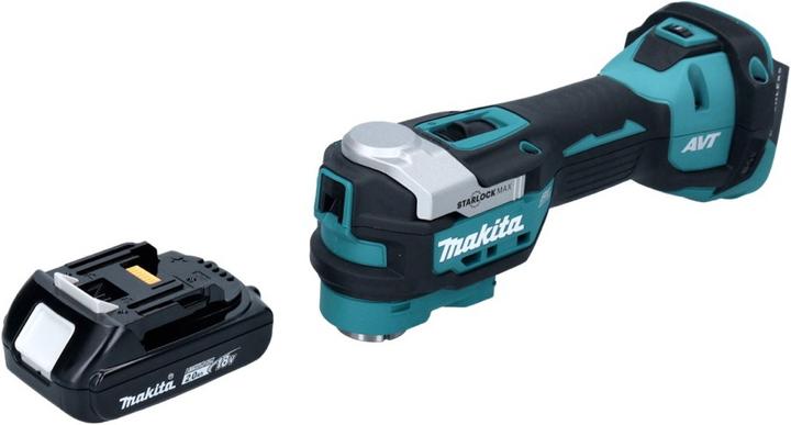 Produktbild Makita DTM 52 A1 Akku Multifunktionswerkzeug 18 V Starlock Max Brushless + 1x Akku 2,0 Ah - ohne Lad
