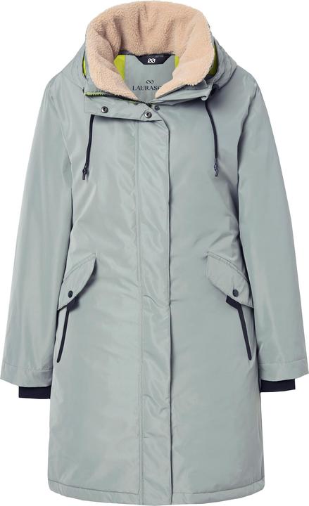 Produktbild Laurasøn Lange Funktionsjacke, Kapuze, 2-Wege-Zipper (XXL)