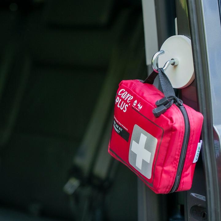 Produktbild Supermagnete Magnetsystem gummiert mit Haken (1x)