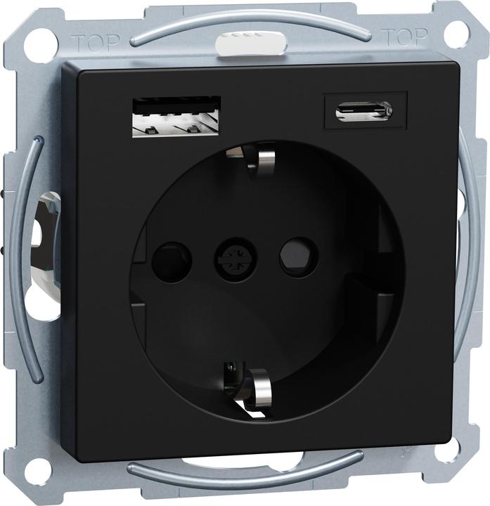 Actual product image Merten MERT socket outlet SCHUKO