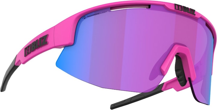 Nano Optics Nordic Light Begonia, Violet w Blue Multi, Matt Neon Pink
