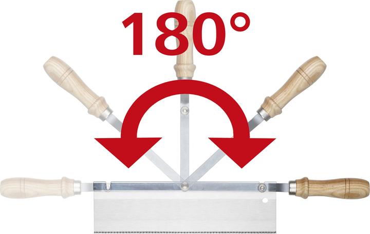 Produktbild wolfcraft 1 Handsäge verzahnte Länge 250mm