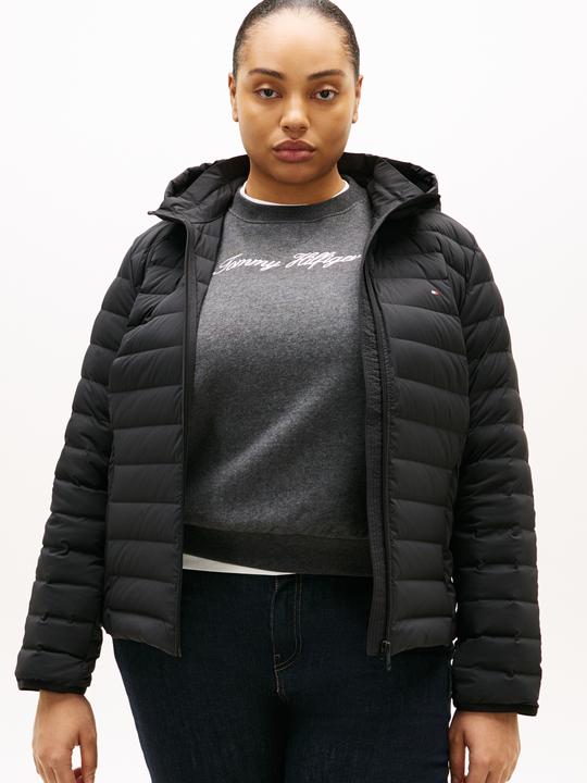 Actual product image Tommy Hilfiger CRV Stretch Nylon Down Jacket (46)