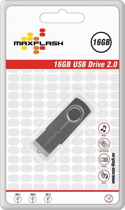 Produktbild MaxFlash Pd16gm-R (16 GB, USB-A)