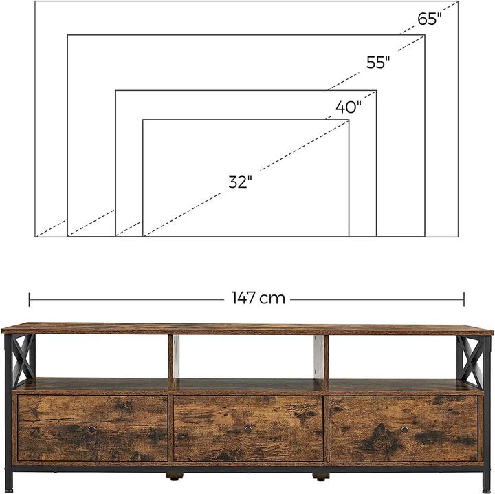 Produktbild Vasagle Havanna (145 x 40 x 50 cm)