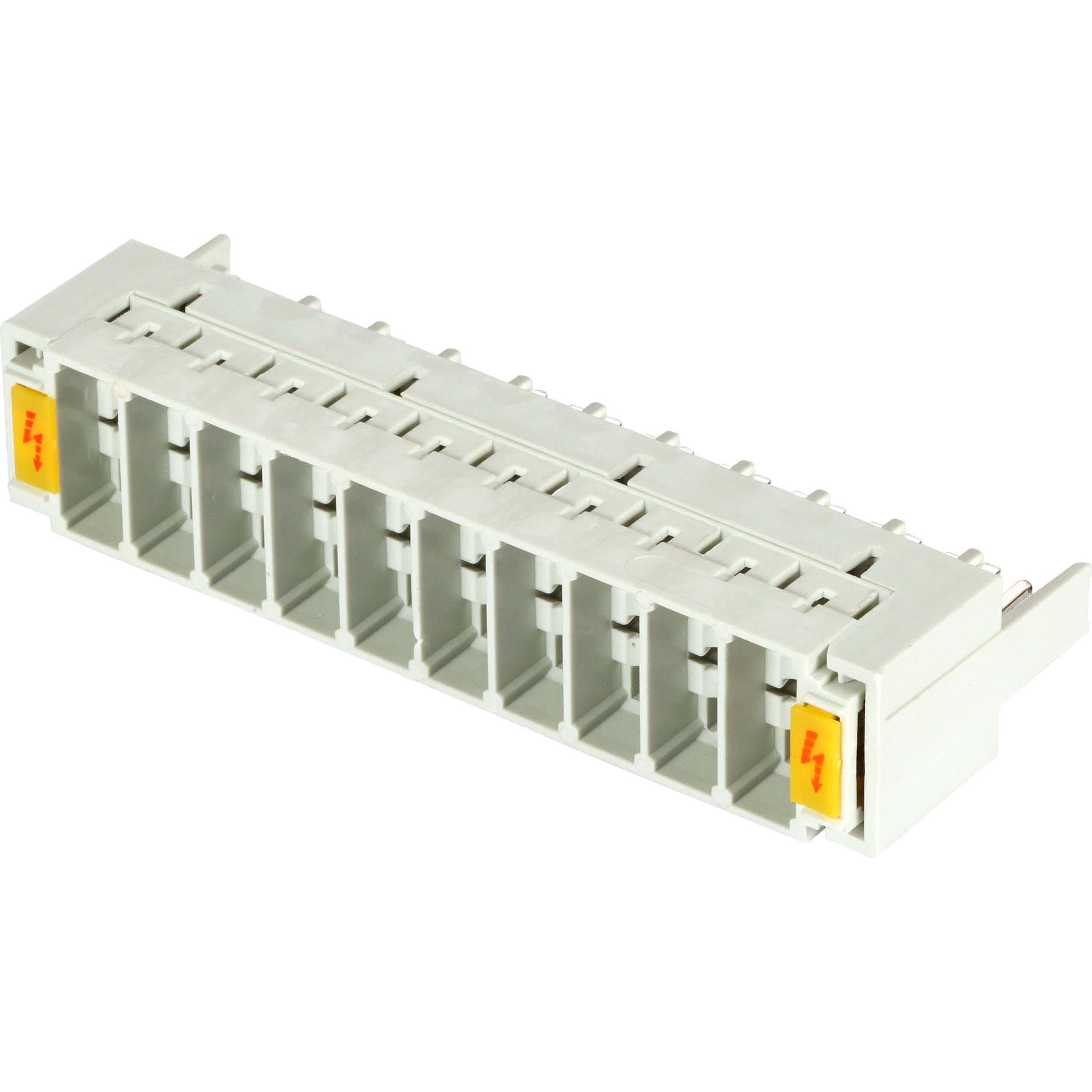 EFB Elektronik, Überspannungsschutz, LSA-Überspannungsschutzmagazin2/10 zu 10DA 8x6