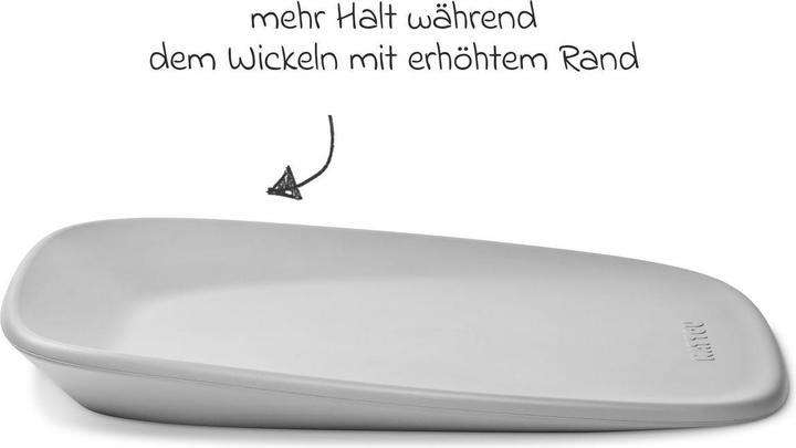 Produktbild Nattou Wickelauflagen Wickel-Set mit Wickelunterlage Softy & Windeleimer (50 x 70 cm)
