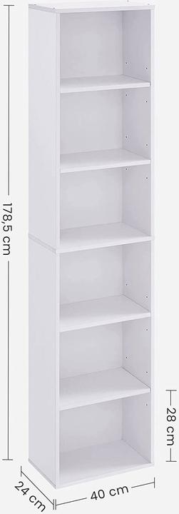 Actual product image Vasagle Oliver (40 x 24 x 178.5 cm)