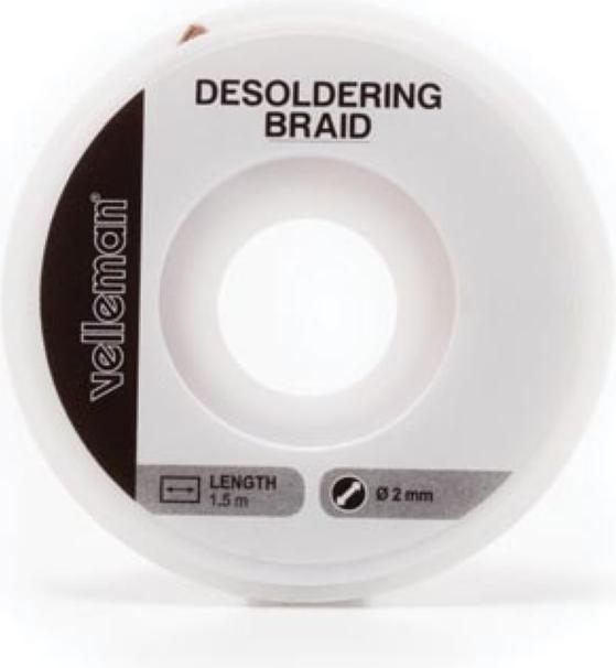 Whadda Löt-Einsteigerset (Entlötlitze, Lötdrahtspender, Lötkolben)