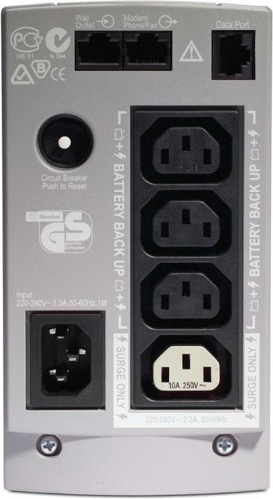 Actual product image APC Back-UPS 500 (500 VA, 300 W, Standby UPS)