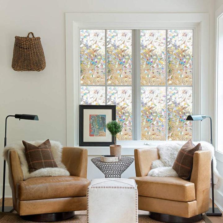 Produktbild Werkstein Fensterfolie Statisch Sichtschutzfolie Anti-UV (60 x 200 cm)