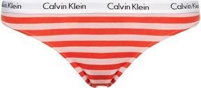 Immagine prodotto Calvin Klein Tanga da donna, Rainer Stripe Pink Shell, 32 (XS)
