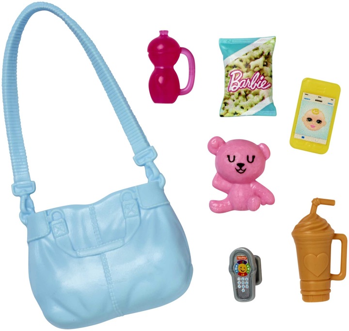 Productafbeelding Barbie Poppen en kinderwagen speelset