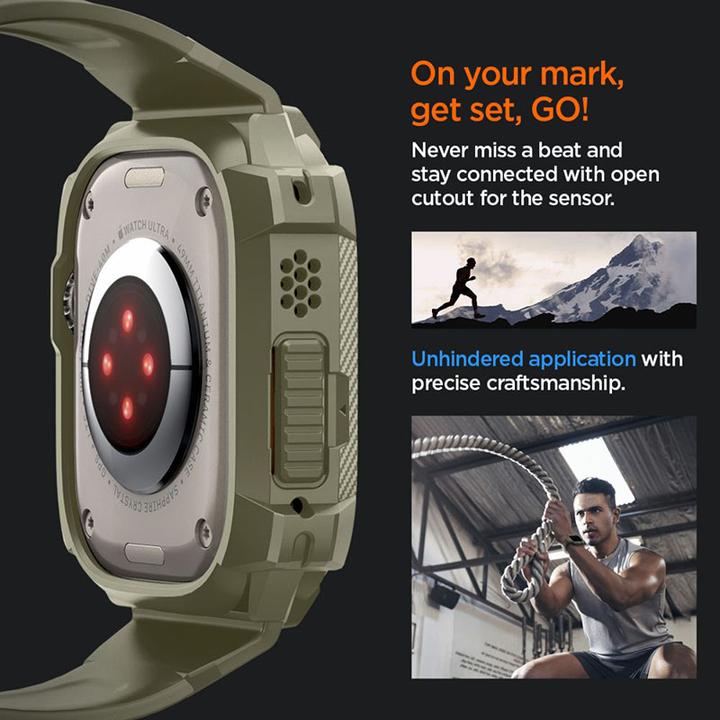 Produktbild Spigen RUGGED ARMOR "PRO" Apple Watch ULTRA (49MM) VINTAGE KHAKI