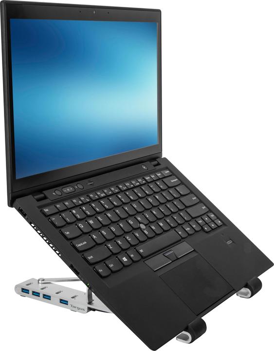 Produktbild Targus Portable Stand+USB-A Hub Silver