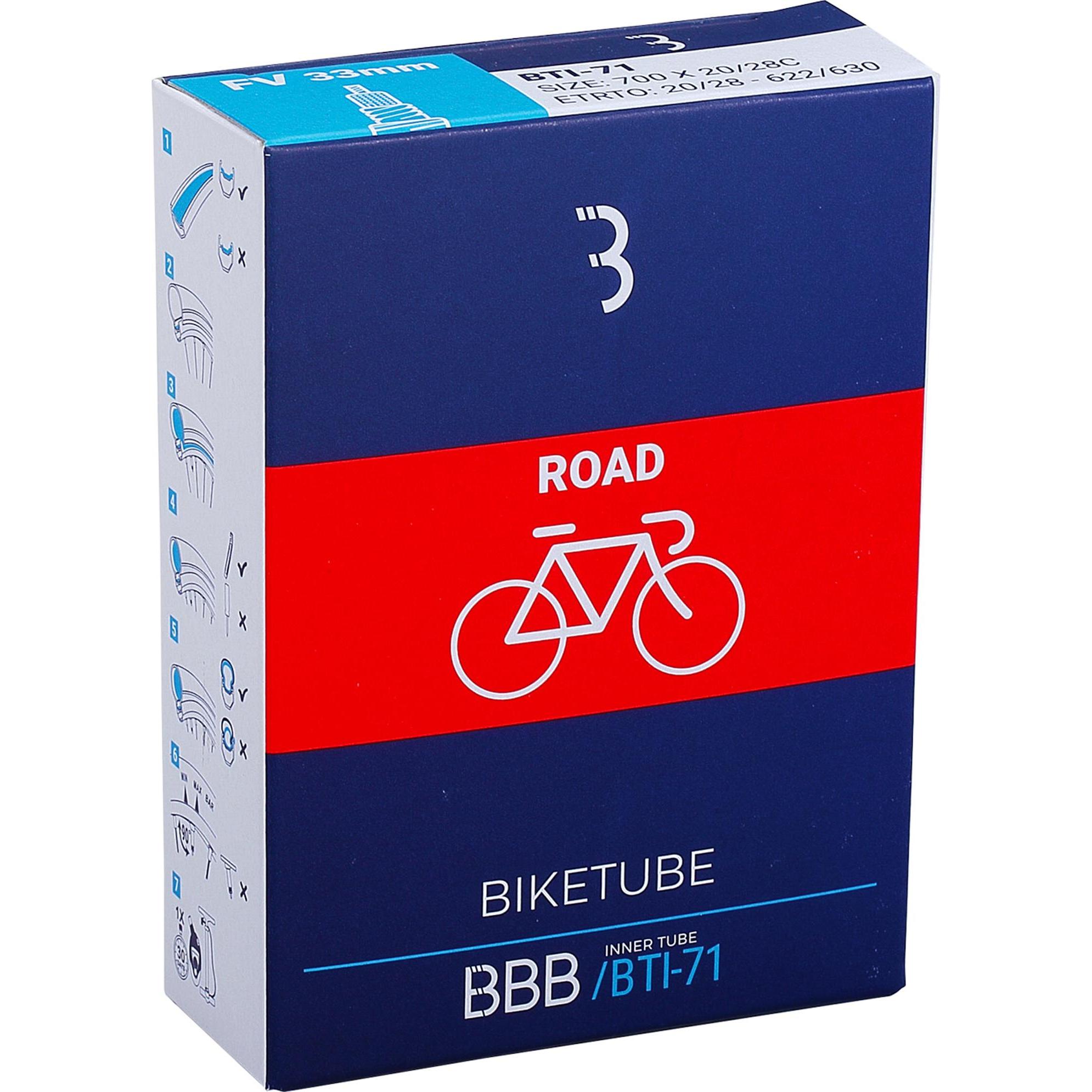 BBB, Tubo per bici, (Presta (SV), 28", 60 mm)
