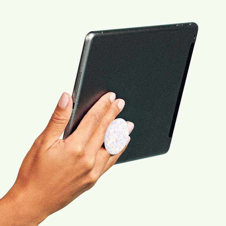 Produktbild PopSockets Iridescent Confetti White (2. Gen, austauschbar)