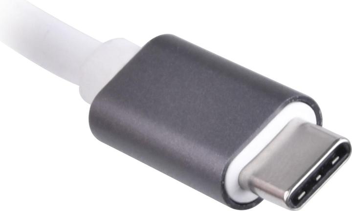Actual product image Silverstone Sst-EP14C - Adapter USB 3.1 Type-C Gen1 to HDMI (resolution up to 4096 x 2160 @ 30Hz) (USB-C, 5 ports)