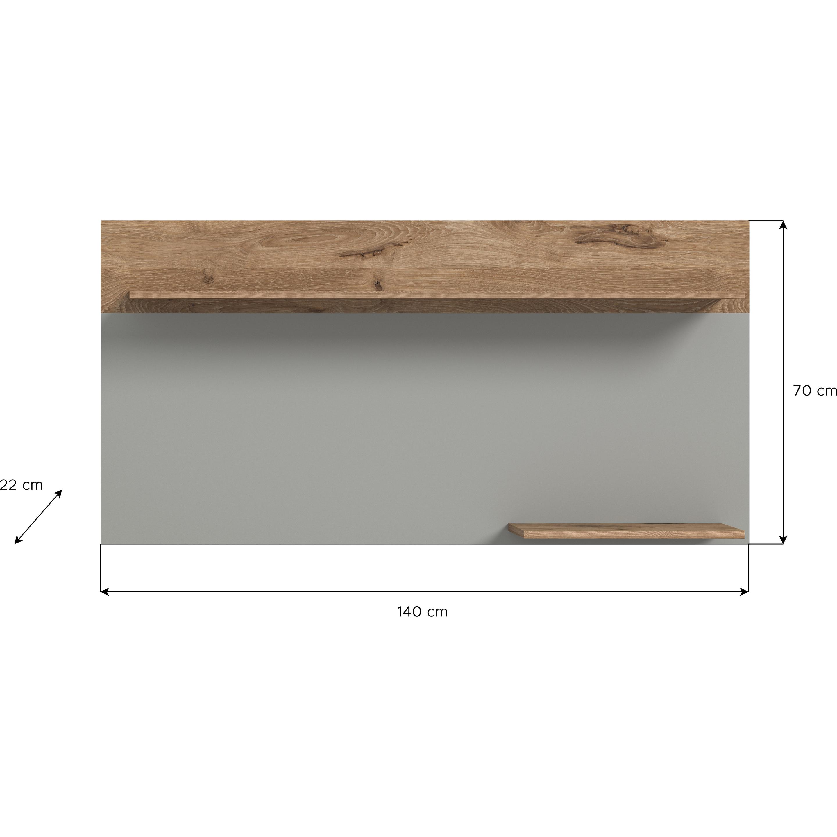 Thumbnail - Xonox Home, Regal, Celino (140 x 22 x 70 cm)