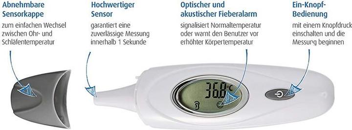 Productafbeelding Reer Huidtemp 3in1 (Auriculair)