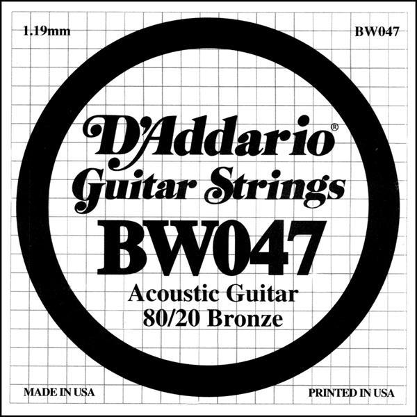 Produktbild D'Addario Bw047 (1x, Gitarre, 0.05")