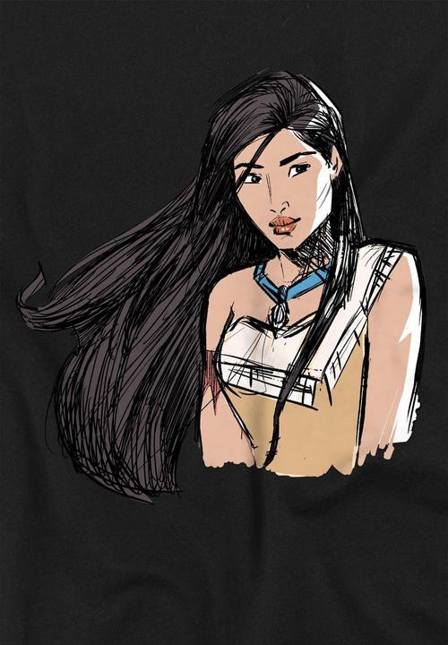 Actual product image Disney Childrens/Kids Sketch T-Shirt (104)