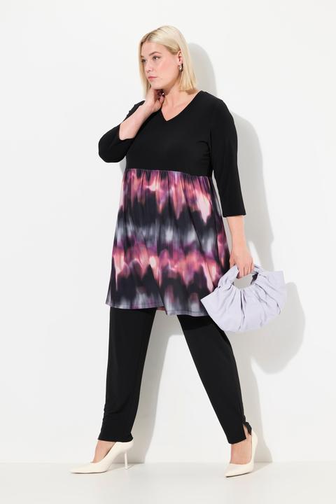 Produktbild Ulla Popken Longshirt, A-Linie, Print (46, 48)