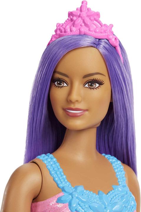Actual product image Barbie Dreamtopia princess doll (curvy, brunette hair), from 3 years old