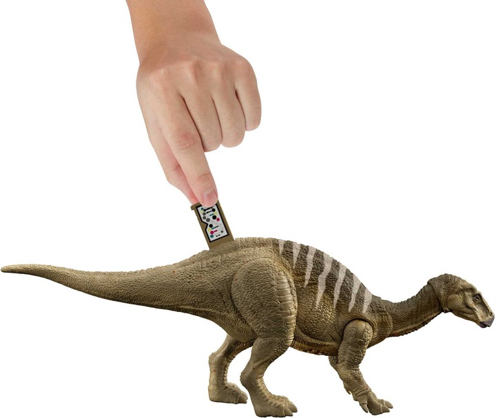 Actual product image Jurassic World Roar Strikers Iguanodon