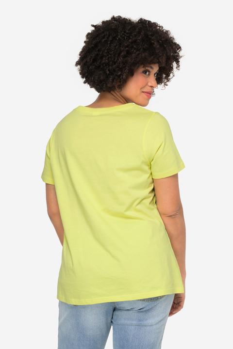 Immagine prodotto Angel of Style T-shirt dalla vestibilità classica con AMOUR e mezze maniche (50)