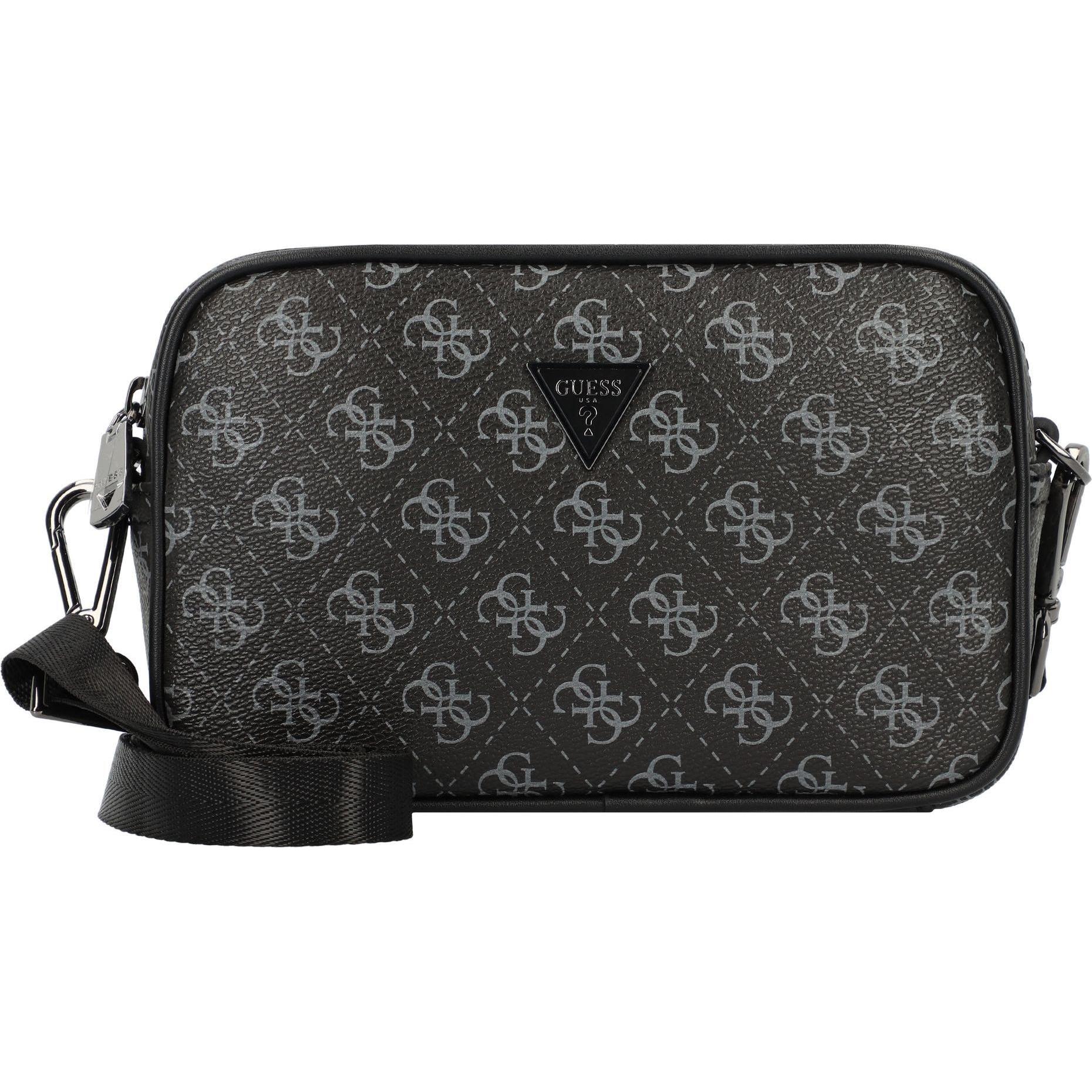 Guess, Handtasche, Torino Umhängetasche 20 cm, Schwarz