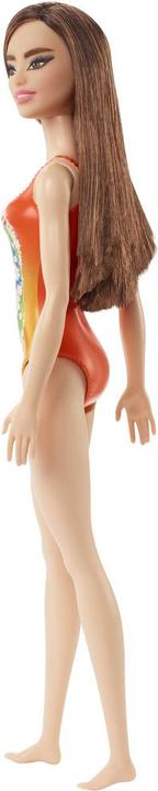 Produktbild Mattel Beach Puppe im Badeanzug mit Rosenmuster