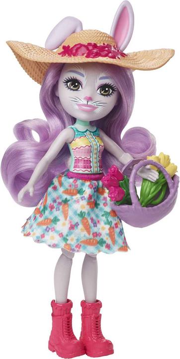 Produktbild Enchantimals City Tails Bauernmarkt Spielset mit Hasenmädchen Becker Bunny und über 35 Zubehörteilen und Accessoi