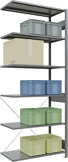 Actual product image eurokraft pro Boltless shelving, single row
