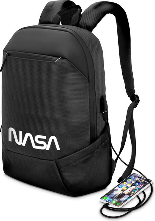 Produktbild Land NS-KLB200311-A Notebooktasche 39,6 cm (15,6') Backpack Schwarz, Weiss (25 l)